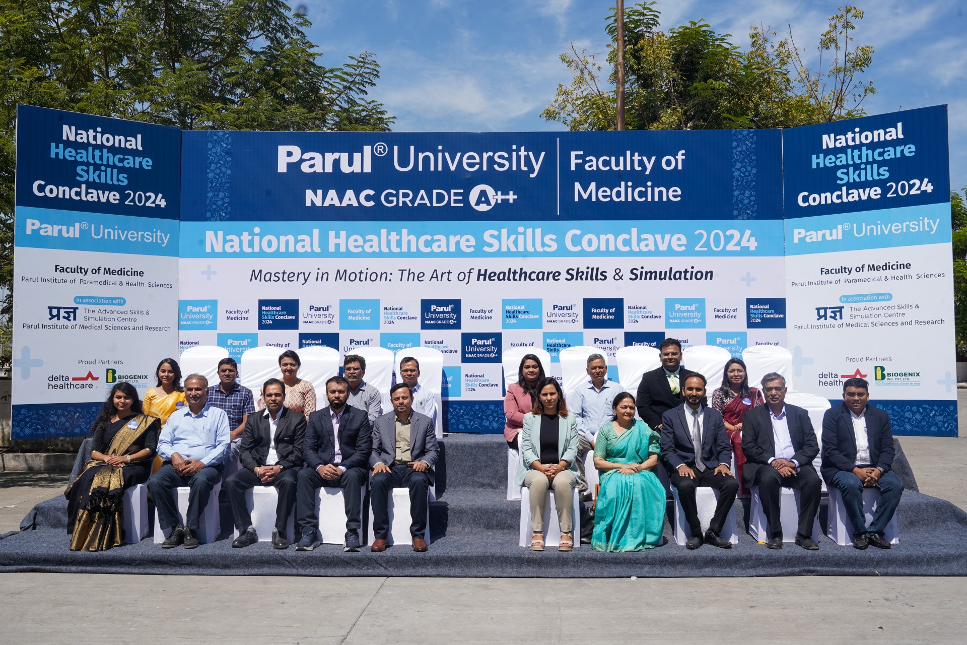 PU Drives Excellence in Healthcare through National Healthcare Skill Conclave 2024, Renowned Healthcare Experts from Notable Govt. Bodies Illuminate the Event with their Presence